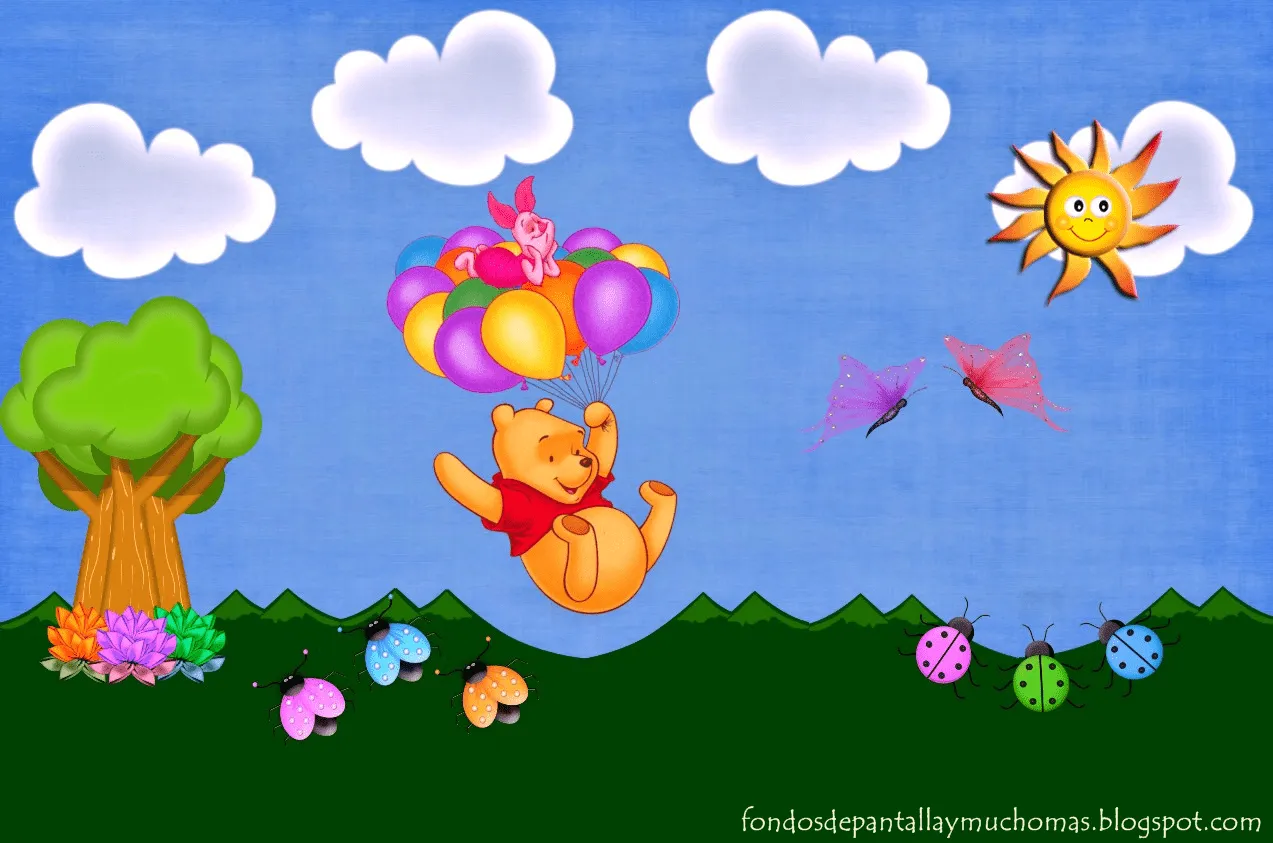 Wallpaper Paisajes Infantiles Animados Imagen Pictures