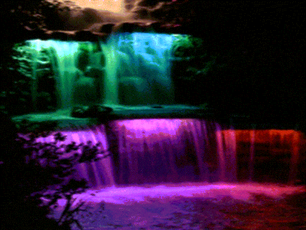 GIFS DE NATURALEZA: Paisajes de cascadas