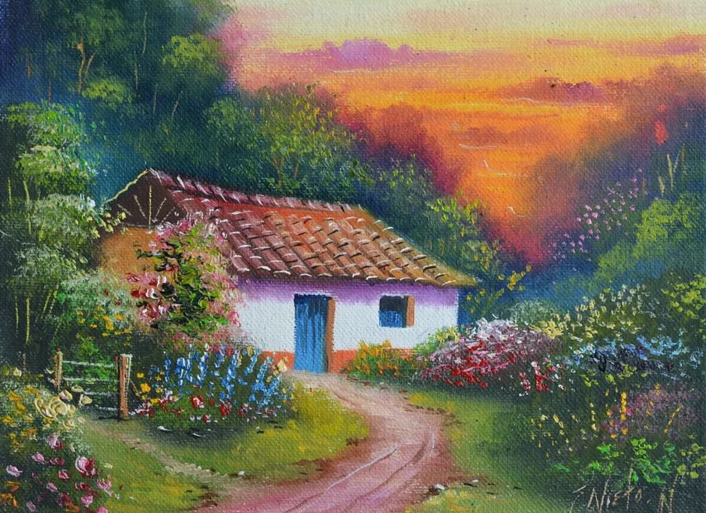 Paisajes y Bodegones: Paisajes Fáciles de Pintar