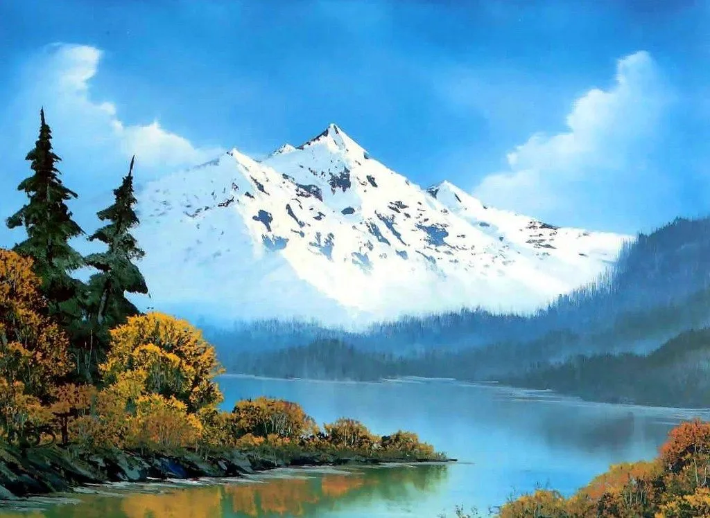 Paisajes y Bodegones: PINTURAS : PAISAJES BOB ROSS