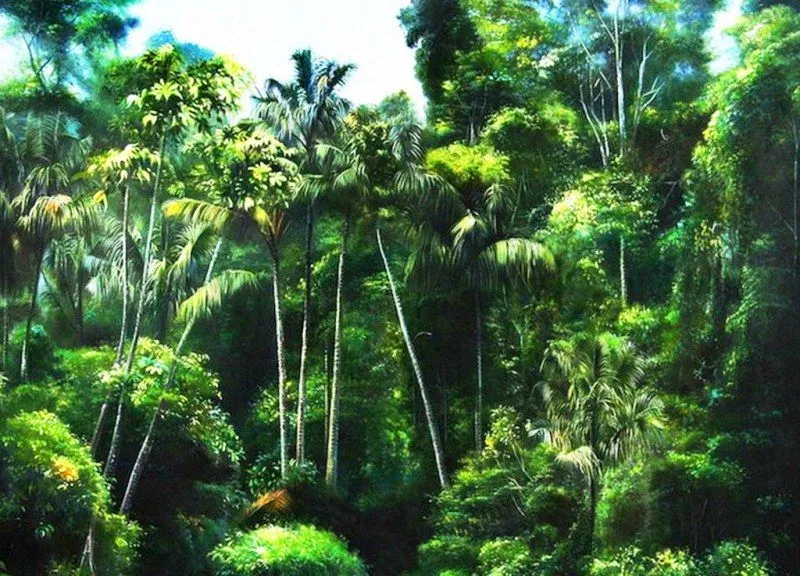 Paisajes y bosques óleo | Arte Pinturas al Óleo