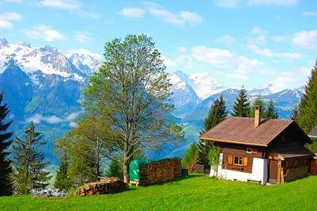 Paisajes del campo en dibujos animados - Imagui