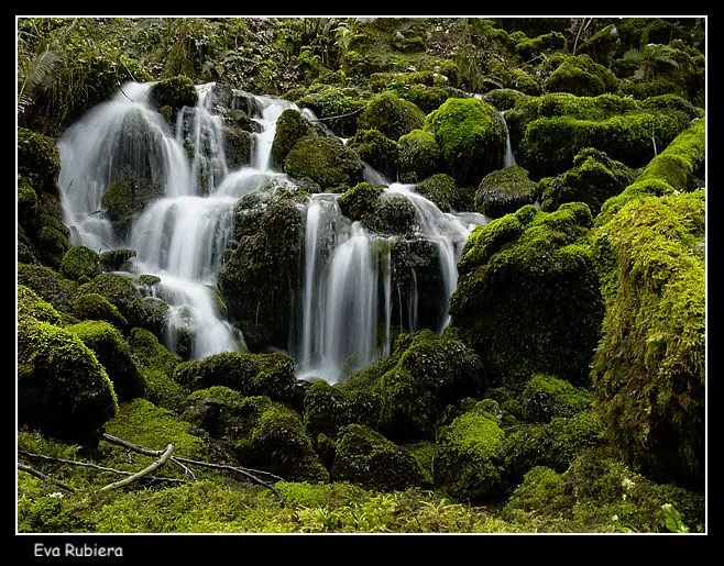 Paisajes De Cascadas Y Rios