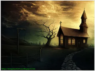 paisajes goticos casas, auroras, nubes | Gothic vs Dark / Goticos vs ...