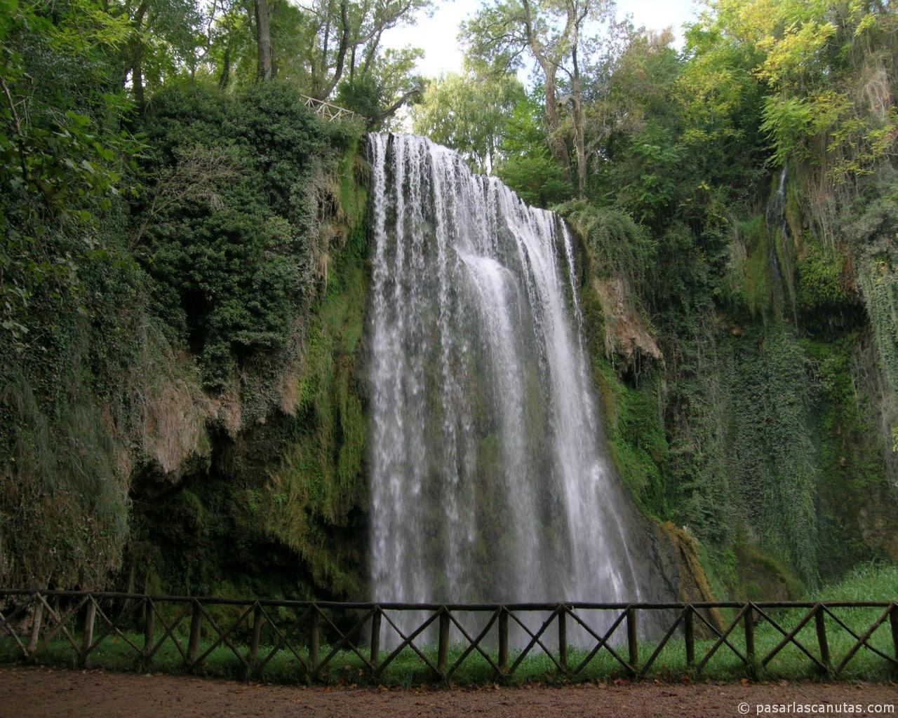fotos de paisajes - Monasterio de Piedra - cascada