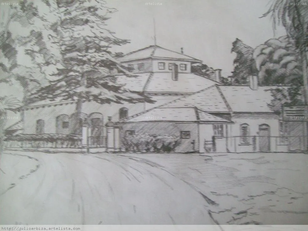 Dibujo Lápiz Julio Sergio Arbiza Lozano - Artelista.