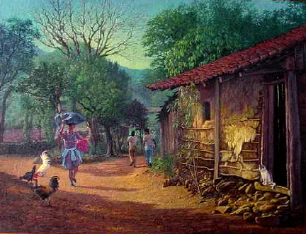 Paisajes, Mauricio Rizo, Arte Nicaraguense Nicaraguan Art Gallery ...