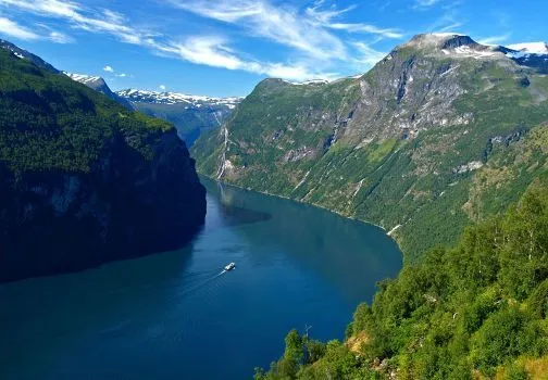 Paisajes de Noruega, fotos de los fiordos