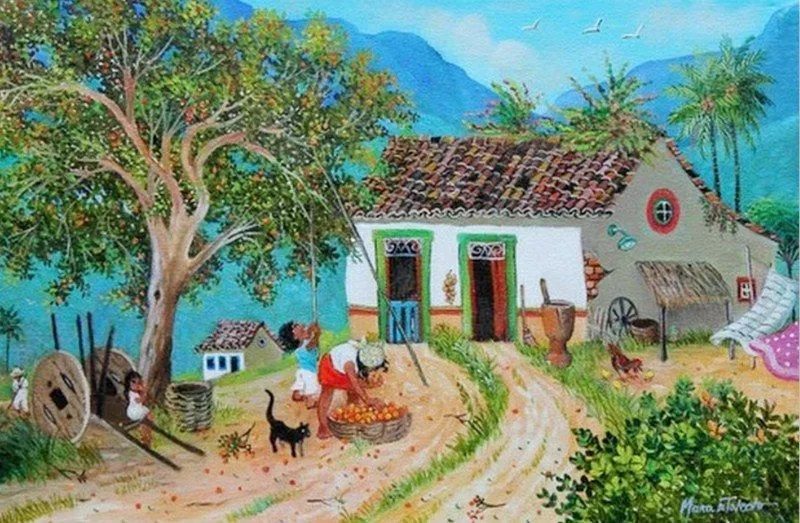 Paisajes: Pinturas de Arte Primitivista, Mara D. Toledo ...