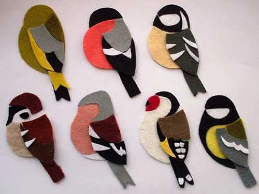 movil de pajaros | Aprender manualidades es facilisimo.