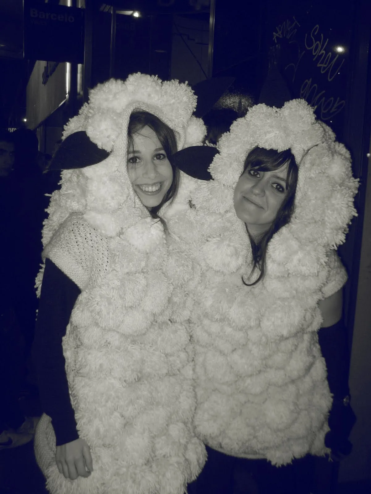 Pajaros de tela: ovejas