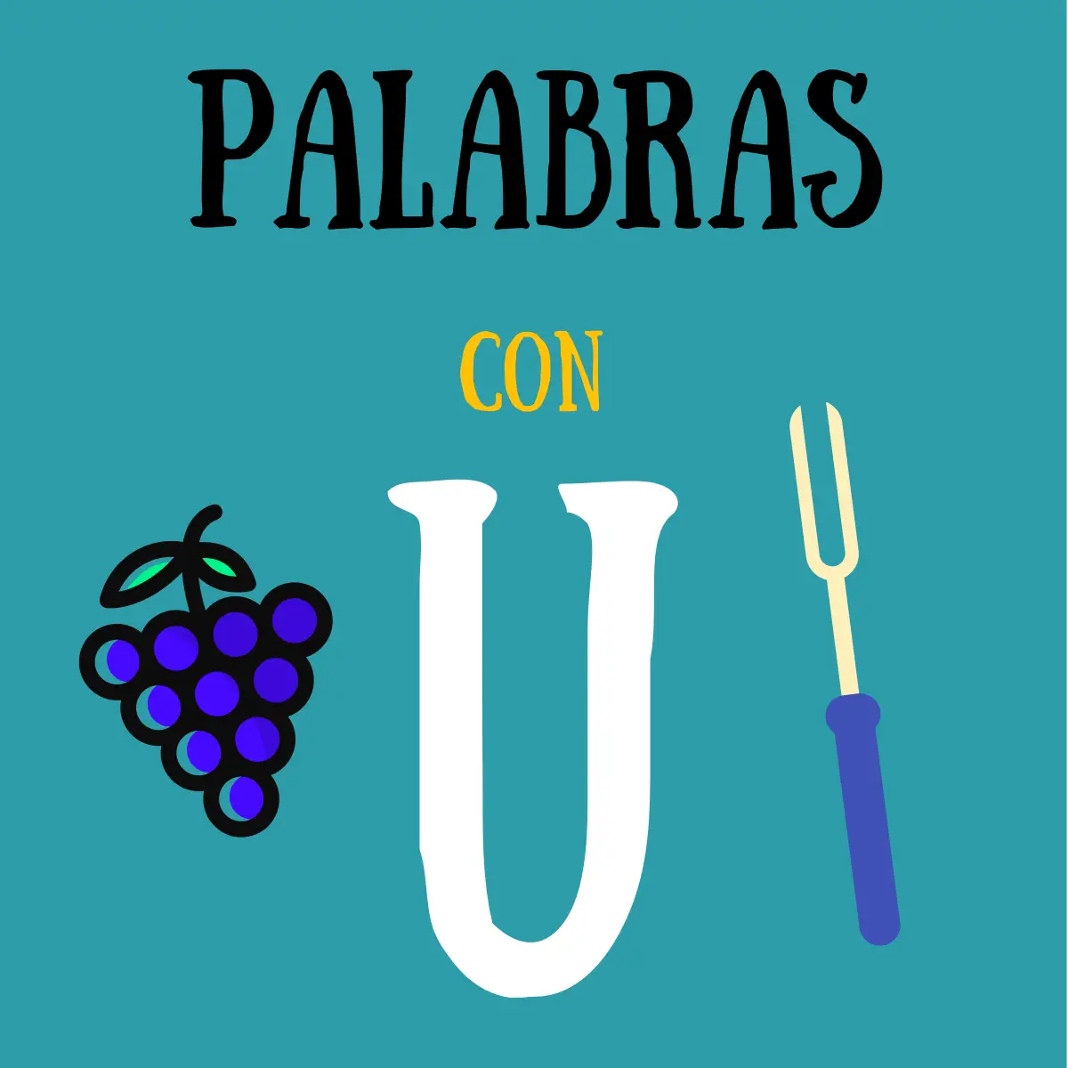 Palabras con U 