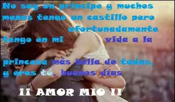 Palabras de buenos días para tu novia ~ Mensajes de amor