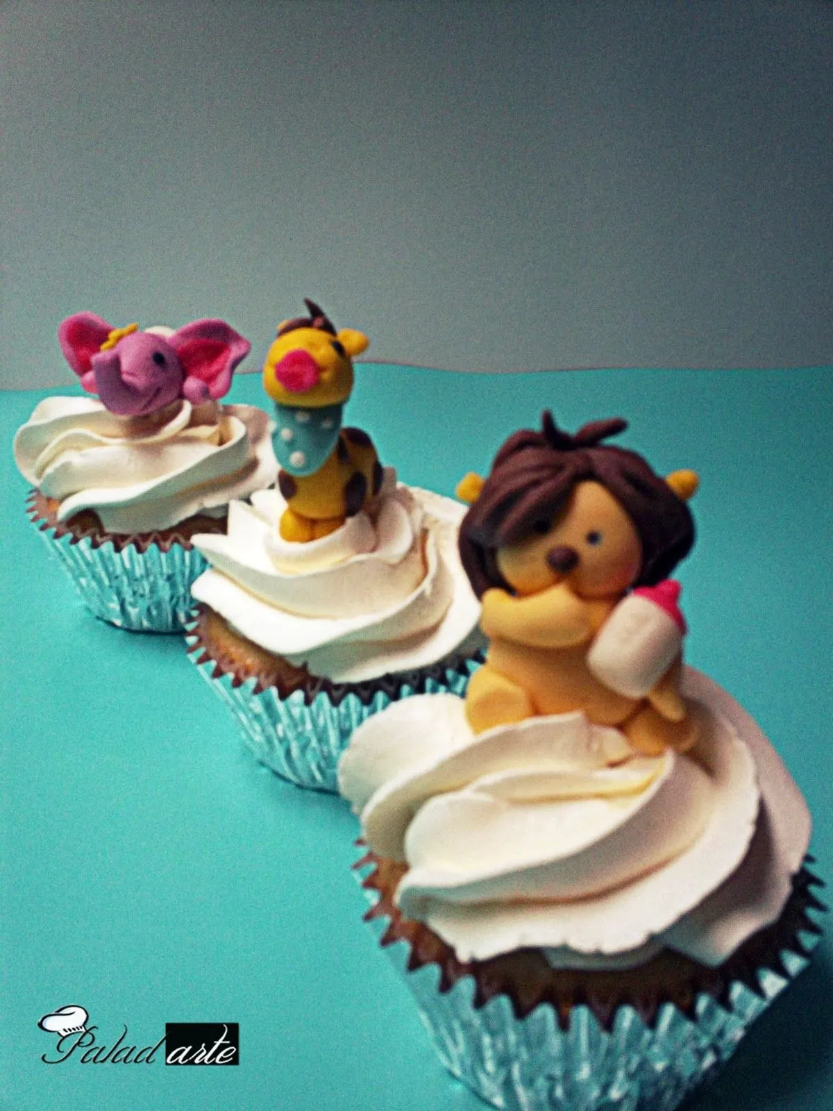 Paladarte: Cupcakes de Animalitos