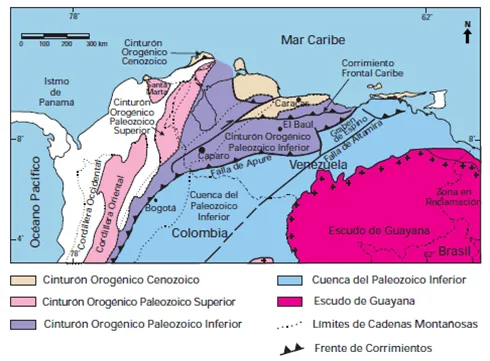 Paleozoico en Venezuela | Geología Venezolana