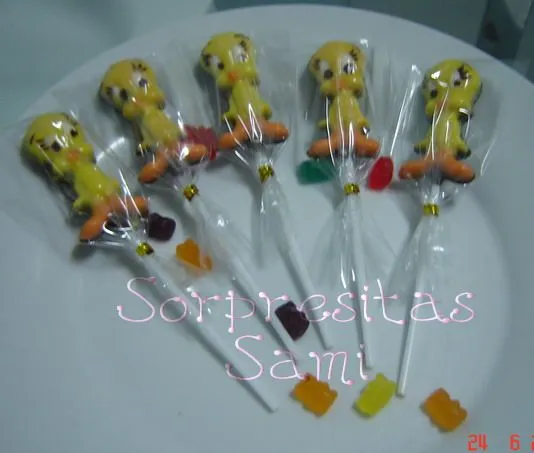 PALETAS DE CHOCOLATE - SORPRESITA SAMI