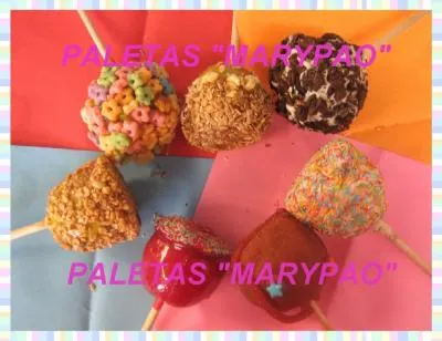 PALETAS "MARYPAO" - MANZANAS CUBIERTAS!!!!!!!!!!!