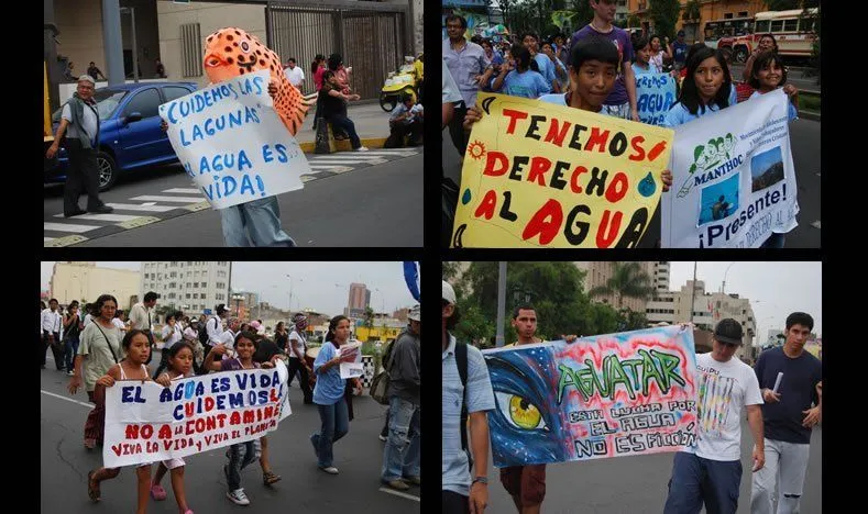 Pancarta del dia del agua - Imagui