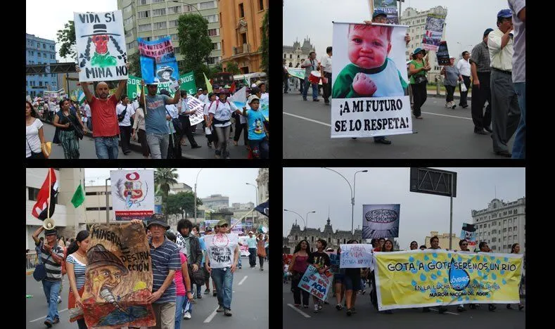 Pancarta sobre el agua - Imagui