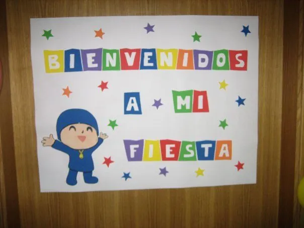 Pancarta Pocoyo - Imagui