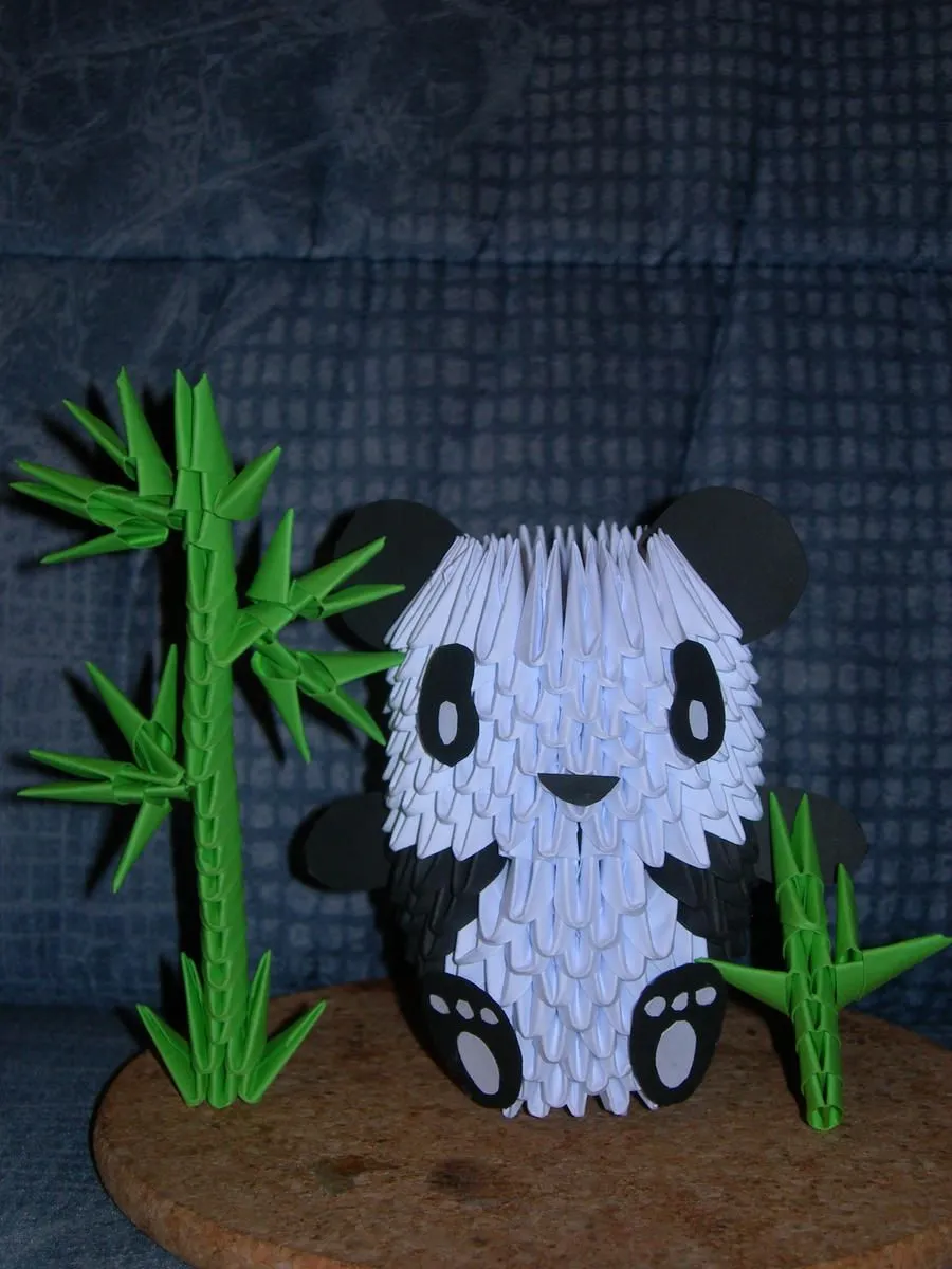 Panda Origami 3D by ~ShinyoYushiro on deviantART