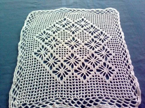 paño a crochet cuadrado | Flickr - Photo Sharing!