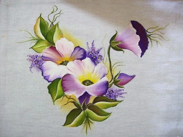 Dibujos Flores** on Pinterest | Pintura, One Stroke Painting and ...