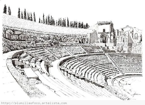 Panoramica TEATRO ROMANO DE CARTAGENA Fernando Ortuño Cortés (FOCO ...