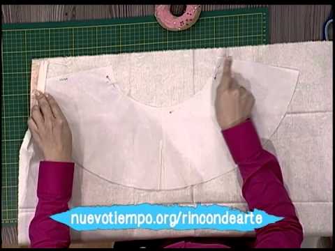 Pantalla para lampara de velador con tela - YouTube