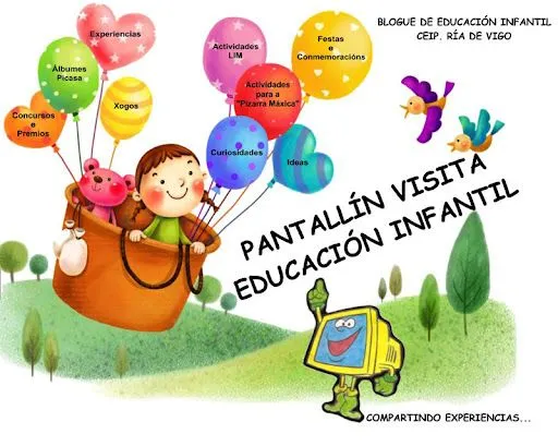 Pantallín visita Educación Infantil