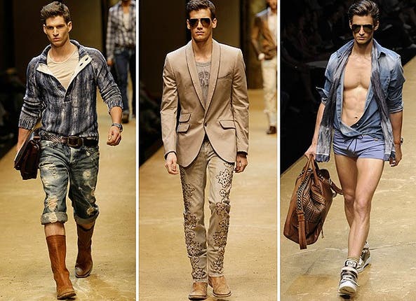 Pantalón corto con saco de vestir, la tendencia masculina en Milán ...