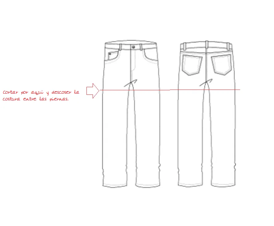 Pantalon dibujo - Imagui