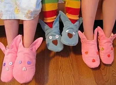 Como hacer pantuflas con diseño