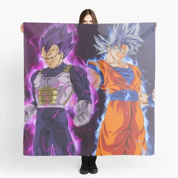 Pañuelo for Sale con la obra «goku ultra instinto y vegeta ultra ego» de  Anime and More | Redbubble