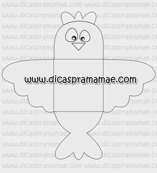 PAP para hacer Cajitas Abiertas de Gallinita. | Ideas y material ...