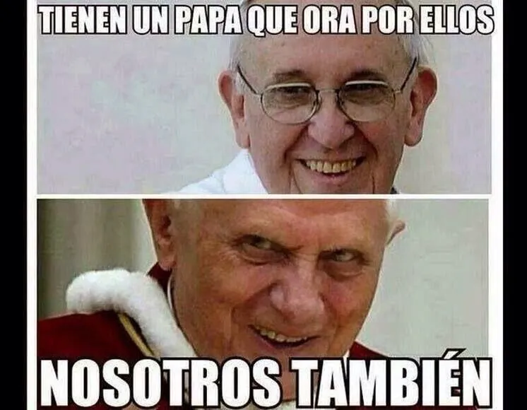 Tienen un papa que ora por ellos... Nosotros tambien | imagenes ...