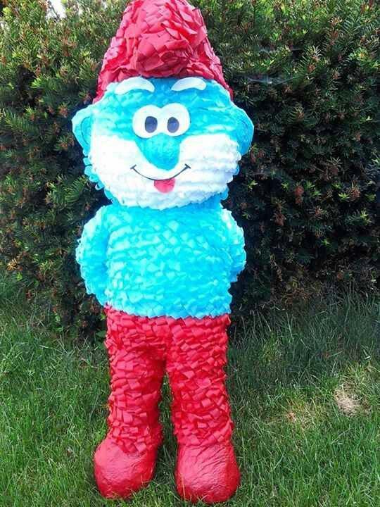 Papa pitufo | Piñatas | Pinterest