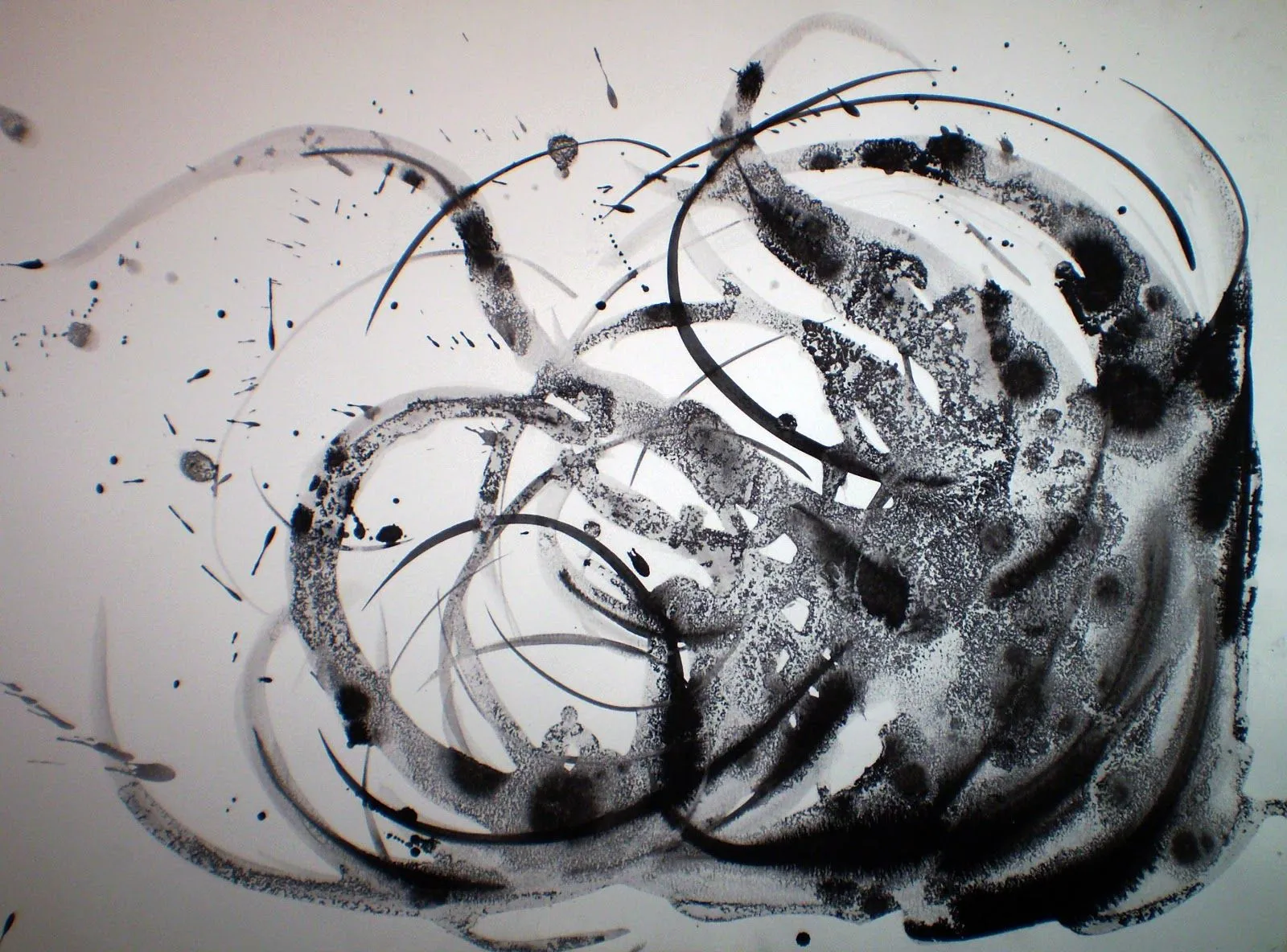 Papel Basik, tamaño 50x70.Técnica: tinta china?.