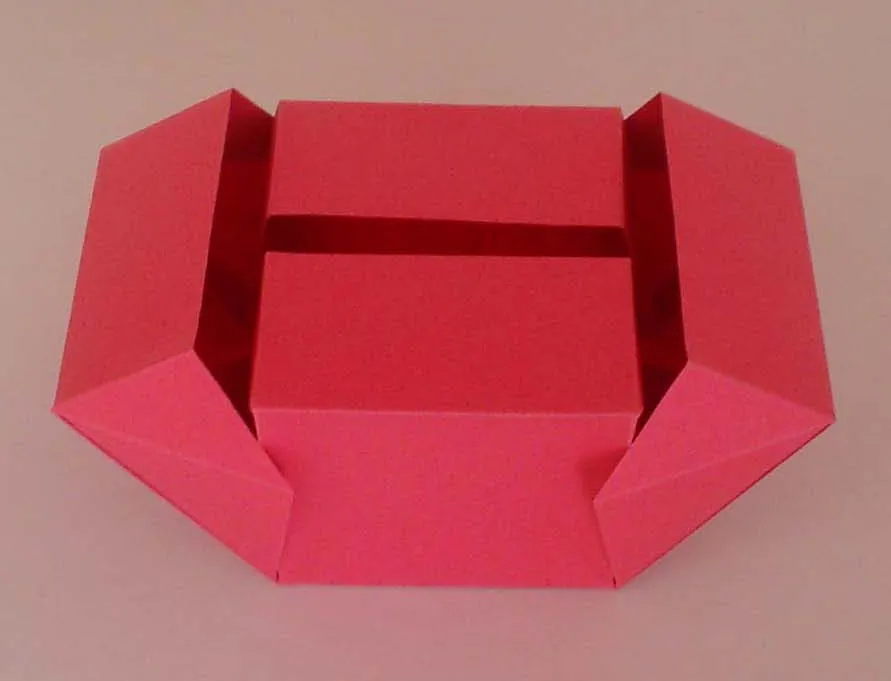 De papel: Caja para regalo.