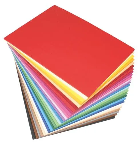 Papel de color, 130 g/m2, A4, 25 col., 500 hojas - Opitec