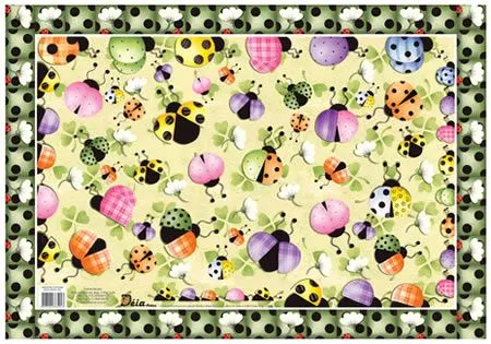 Papel Decoupage 35x50 Joaninhas Coloridas | 3,20€ |