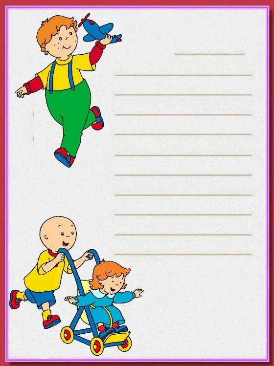 Papel Para Escribir Cartas Infantil Imprimir Gratis Pictures