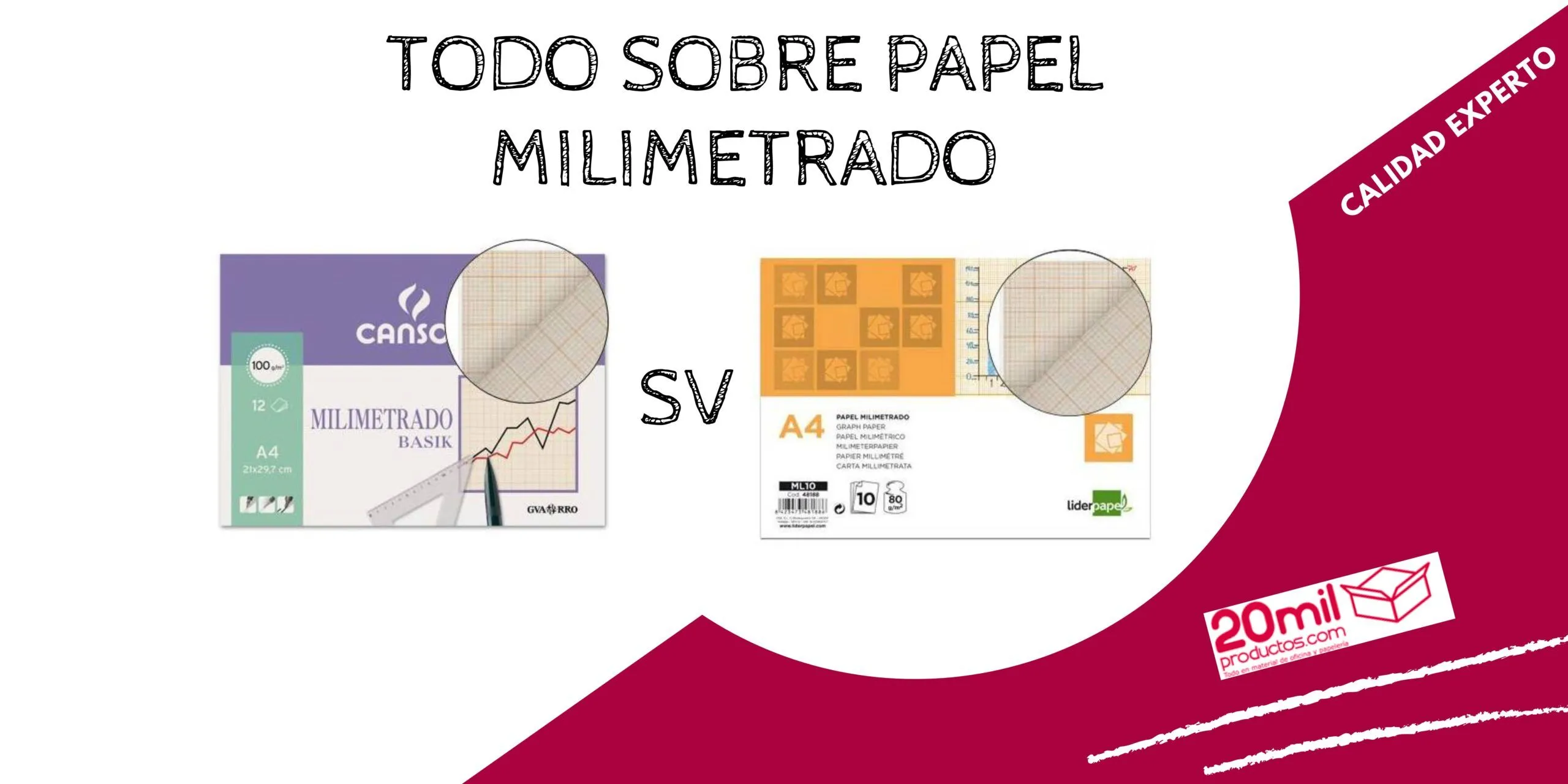 Qué es papel milimetrado y dónde comprarlo?