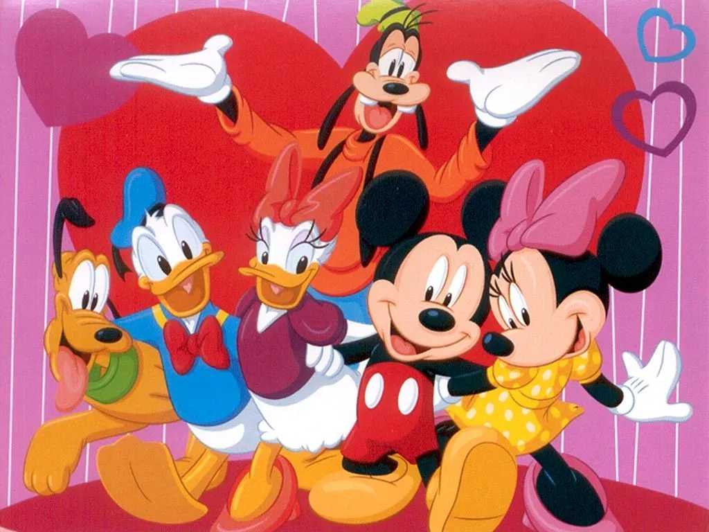 Papel de Parede Mickey e amigos Wallpaper para Download no Celular ou ...