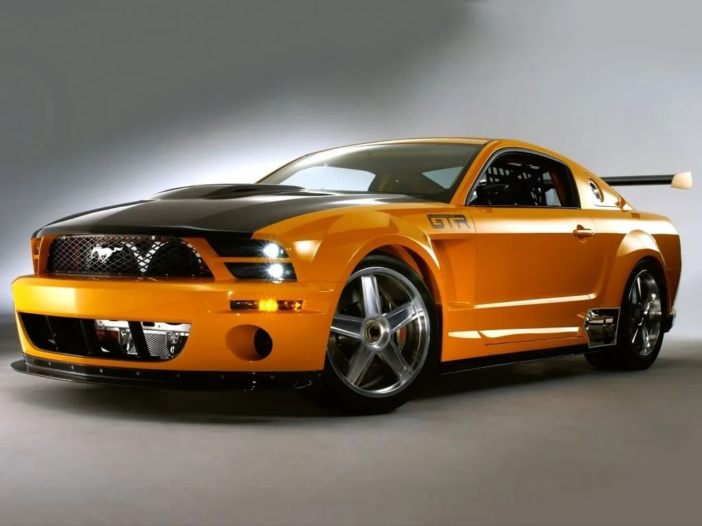 Papel de Parede Mustang Laranja Wallpaper para Download no Celular ou ...