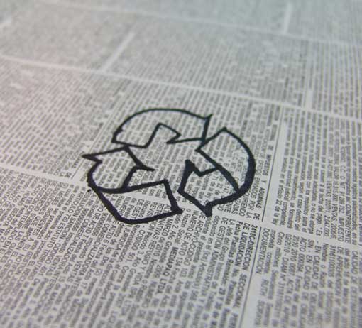 Papel de periódico (como reciclarlo)