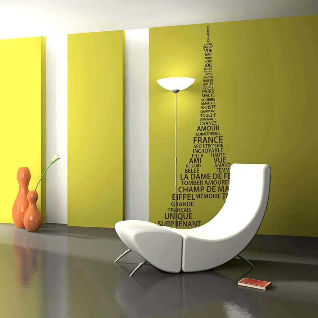 papel pintado: Vinilo Decorativo Torre Eiffel