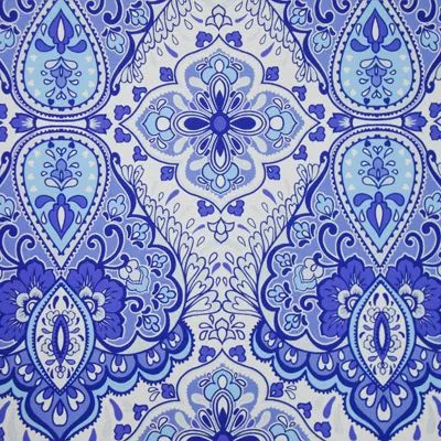 Papel tapiz Bizantino azul y blanco : Casa Filamento, Empresa ...