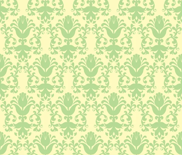 papel tapiz floral verde luz Loral — Vector stock © ColorValley ...