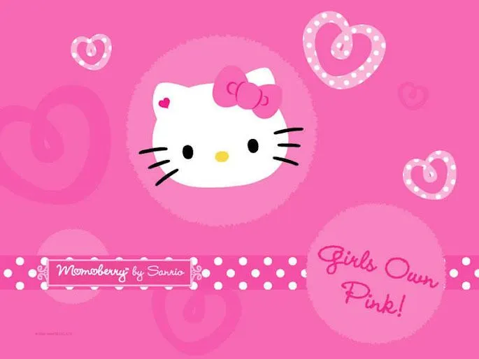 Papel tapiz de Hello Kitty - Imagui